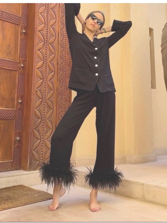 SLEEPER Pants - SLEEPER FEATHER PANTS Medium‎